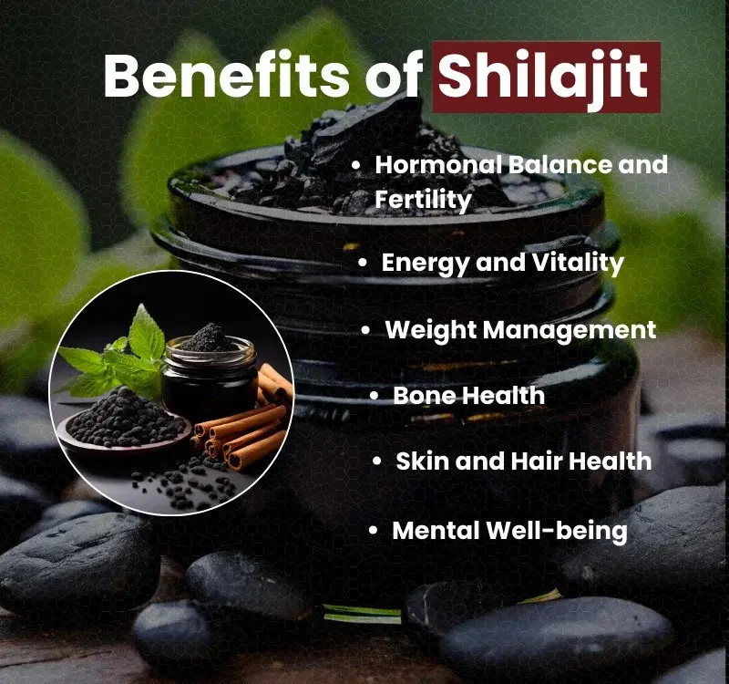 Benefits of Shilajit